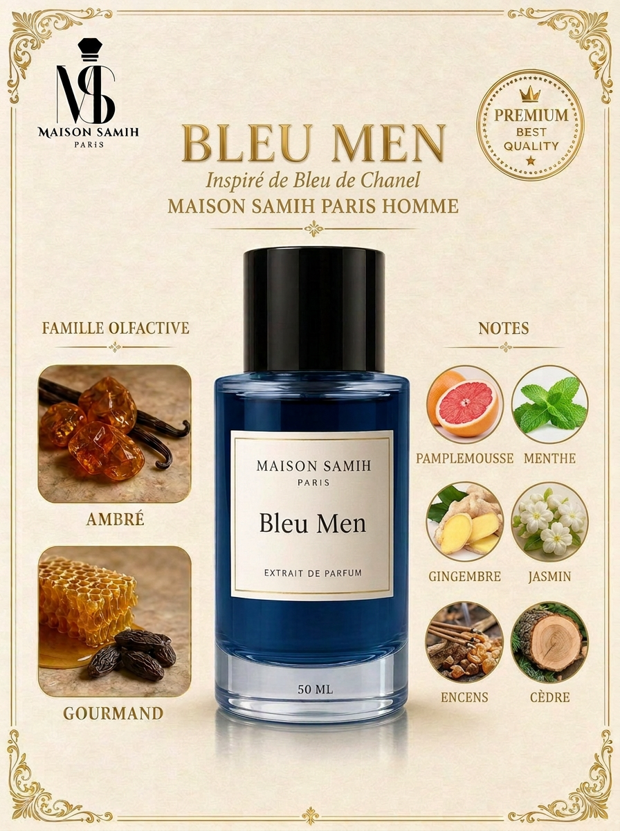 Bleu Men — fiche