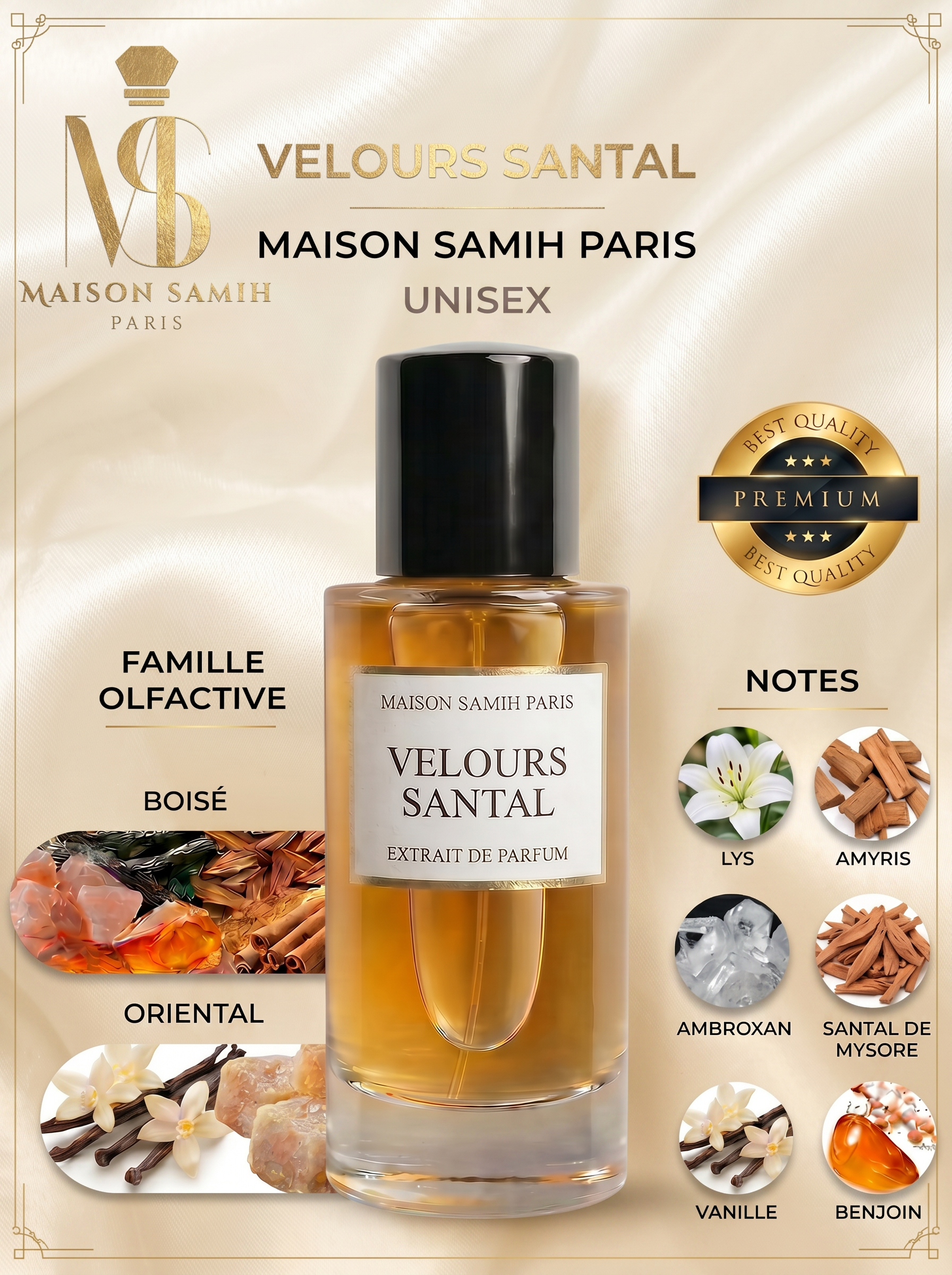 Velours Santal — fiche